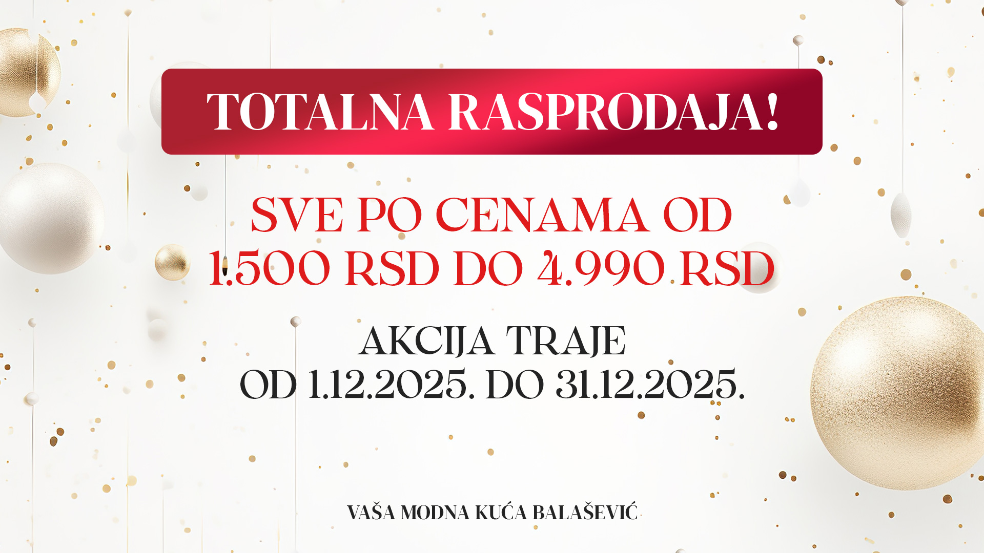 Balašević - Haljine